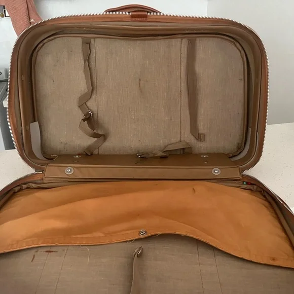 Vintage Faux Leather Briefcase - Picture 5 of 5